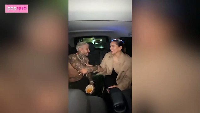 El primer beso de Rauw Alejandro y Rosalía en público