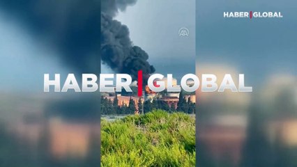 Elektrik kriziyle boğuşan Lübnan'da bu kez Zahrani petrol tesislerinde büyük yangın çıktı