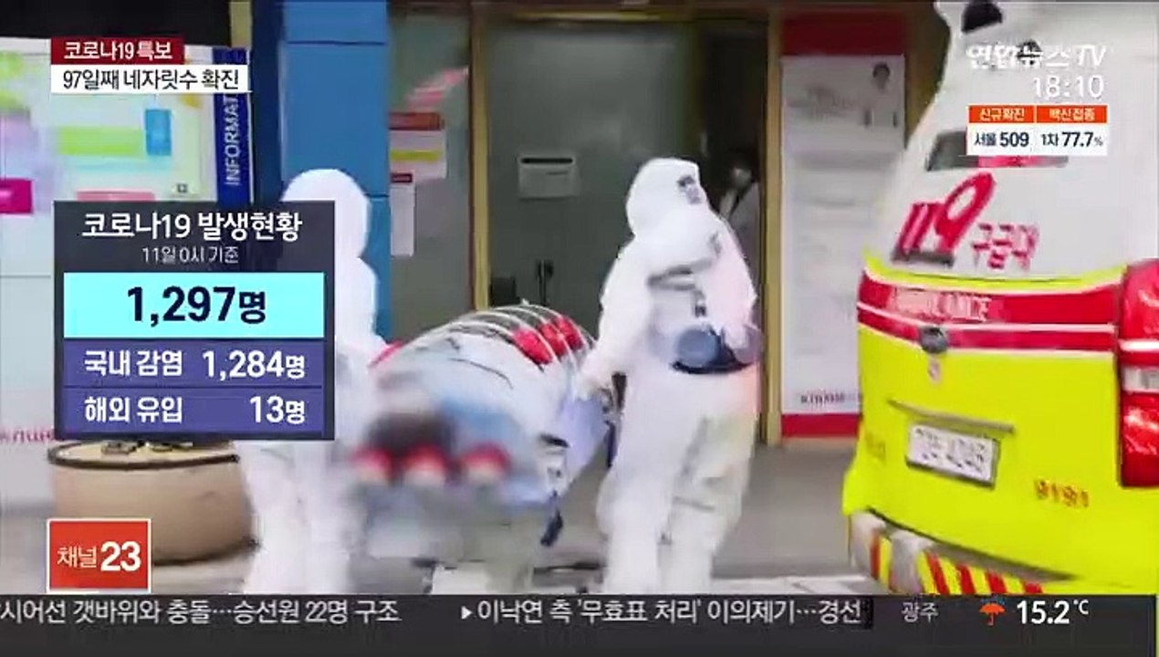 확진 사흘째 2천명 아래…'부스터샷' 내일 시작