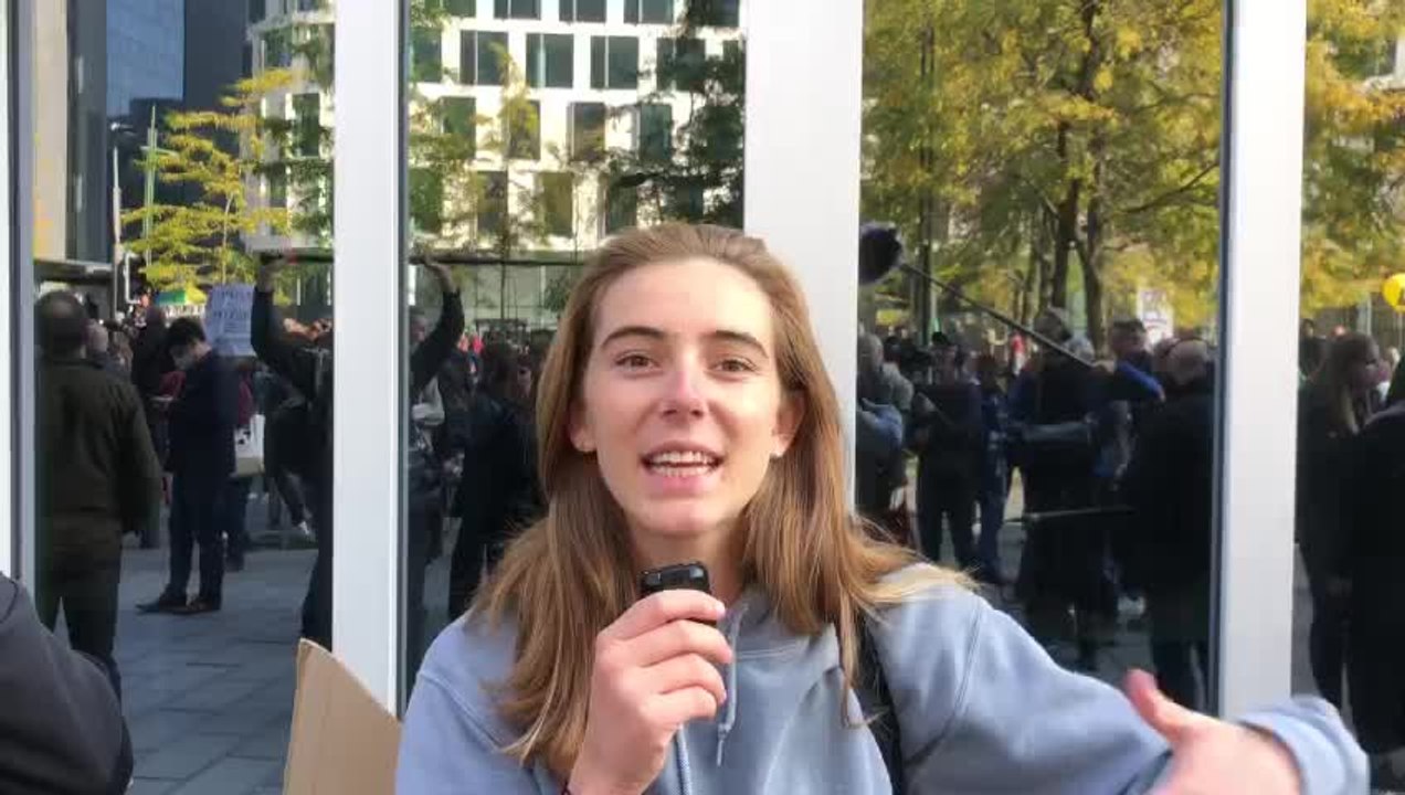 Adélaïde Charlier: Il y a 2 messages clés sur cette manifestation pour le climat, l'urgence et la justice sociale