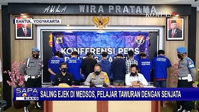 Pelajar SMP Tawuran Pakai Senjata Tajam, Diduga Berawal dari Saling Ejek di Media Sosial