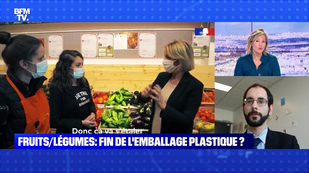 BFMTV répond à vos questions : Fin de l'emballage plastique pour les fruits et légumes ? - 11/10