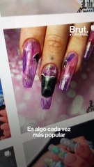 Dejó la escuela de Bellas Artes para ser artista de uñas