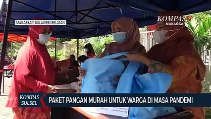 Download Video: Dinas Ketahanan Pangan Sulsel Sediakan Paket Pangan Murah