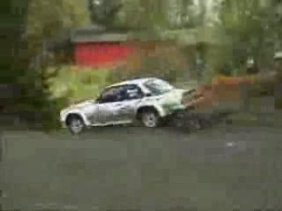 crash en rallye