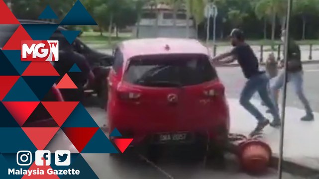 MG VIRAL : Rakaman Aksi Polis Cuba Tahan Suspek Tular