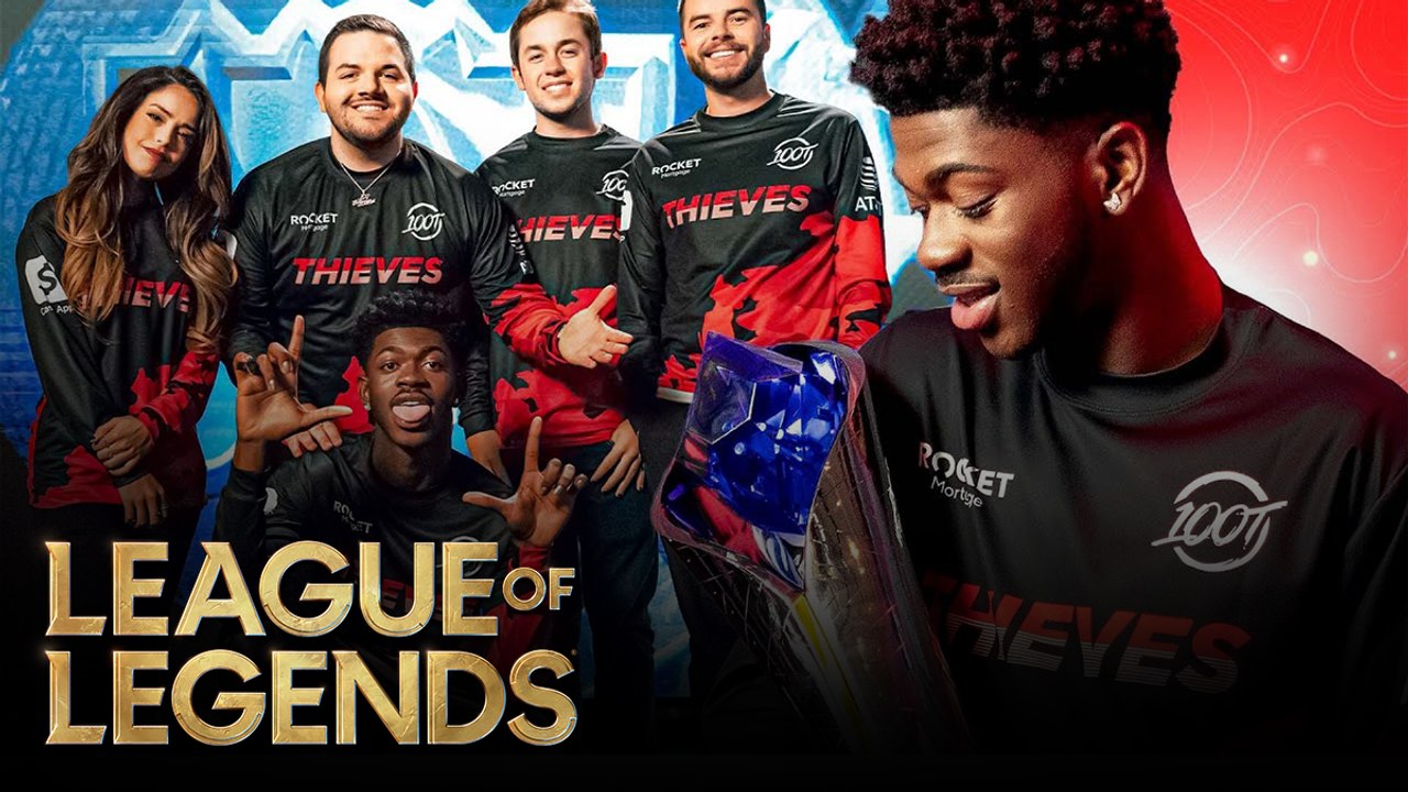 Le rappeur Lil Nas X sort un clip à la gloire de 100 Thieves pour les Worlds 2021 !