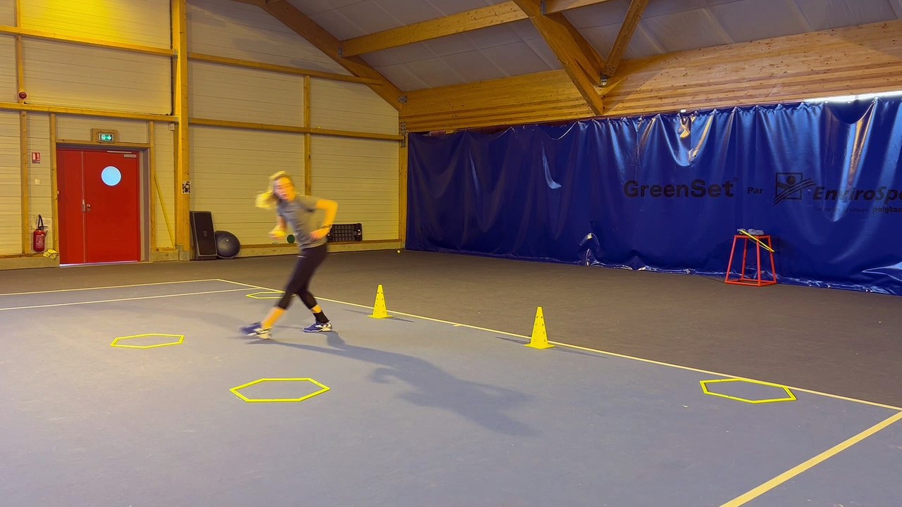 Adresse et appuis au tennis