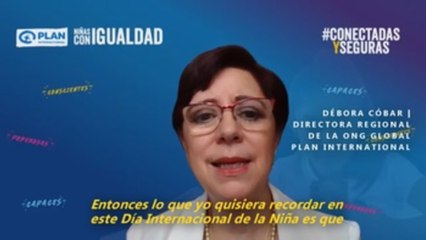 Débora Cóbar: La sociedad debe aprender "a no ver con normalidad que una niña esté embarazada" (V)  (C)