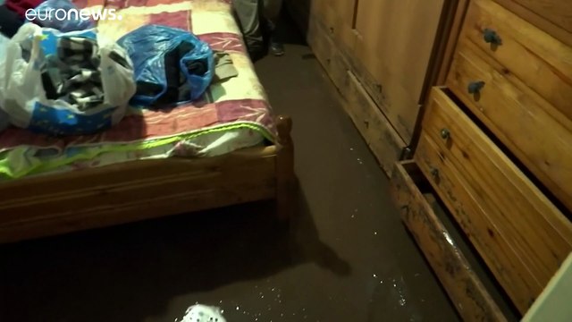 Греция: наводнение на Эвбее