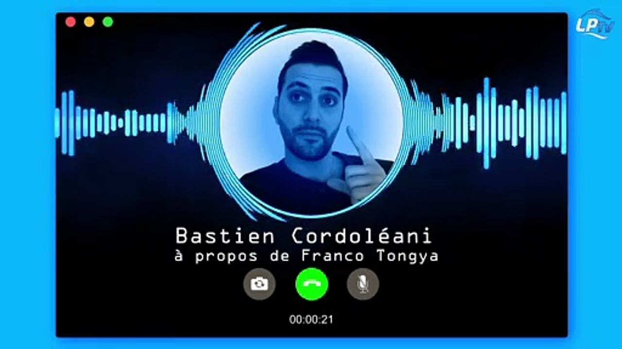 Interview de Bastien Cordoléani à propos de Franco Tongya
