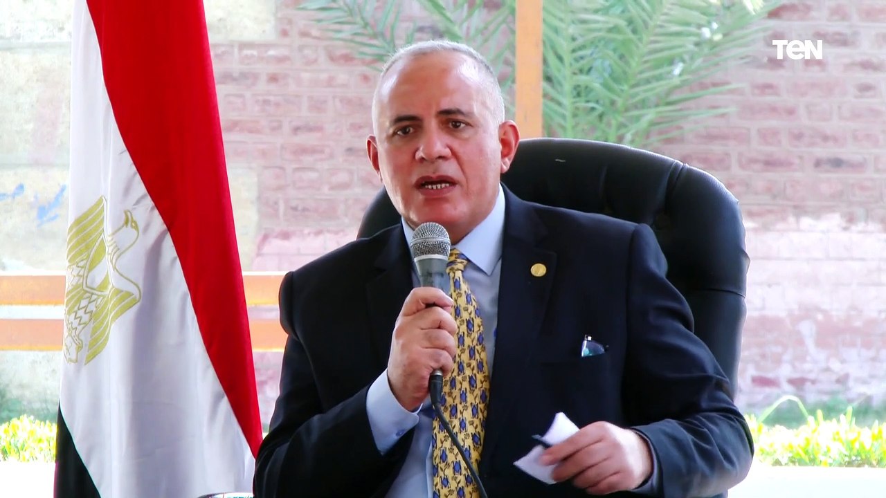 وزير الرى: وضعنا آليات ردع للتعدى على المجارى المائية.. والدولة قوية بتطبيق القانون
