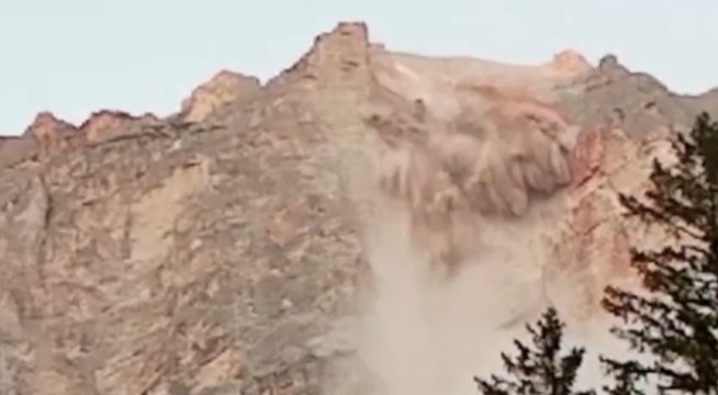 San Vito di Cadore (BL) - Frana sul Monte Marcora (11.10.21)