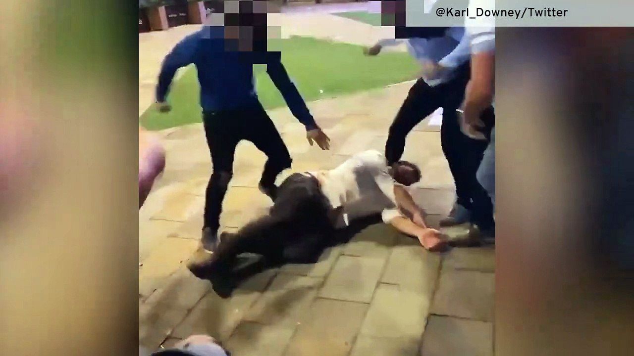 Man hospitalised after brawl at Pop World