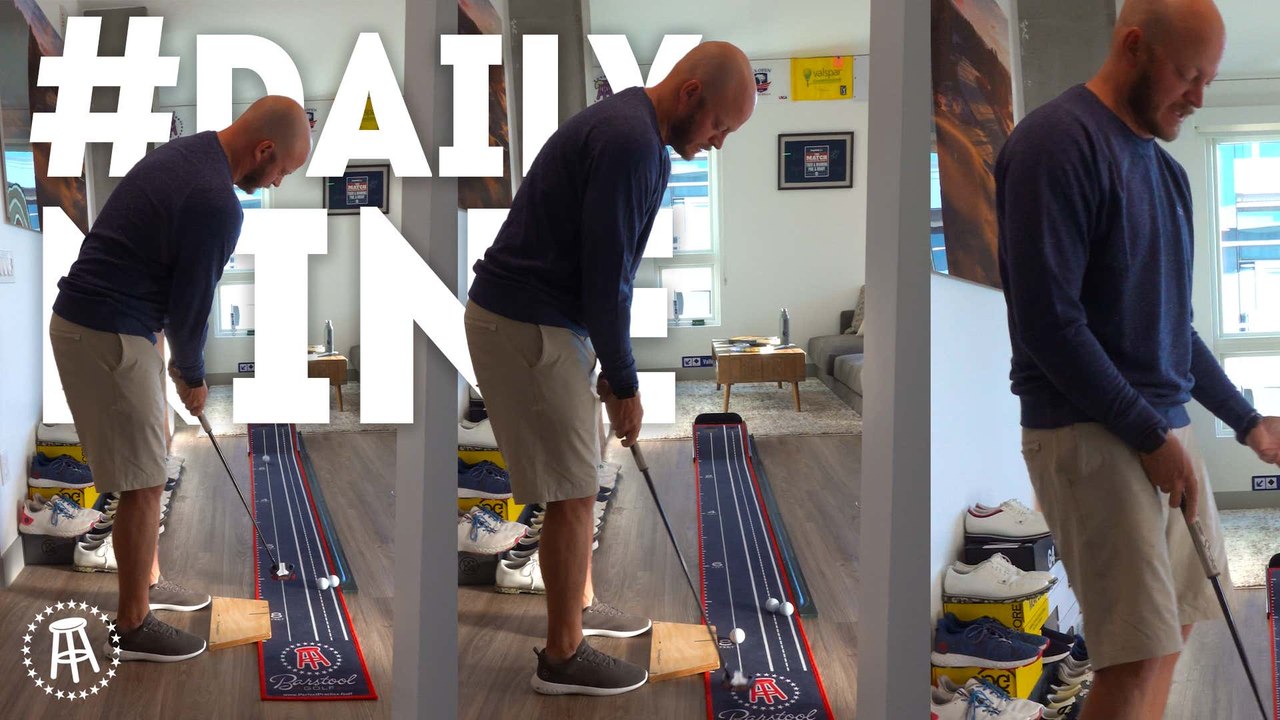 The Putting Block Is Back In Action For Today's...
