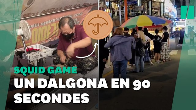 Pour les vrais dalgonas de Squid Game , on fait la queue 6h à Séoul