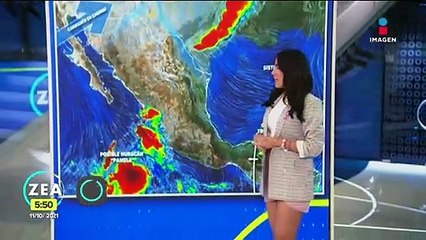 Tormenta tropical "Pamela" evoluciona | Pronóstico del tiempo