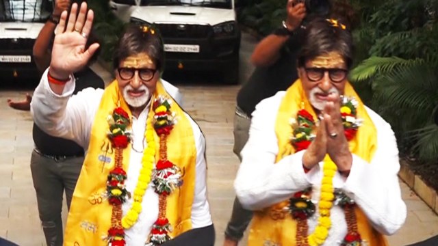 Amitabh Bachchan Greets Fans On His 79th Birthday