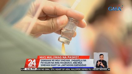 Ilang Pinoy, umaasa sa mas masiglang Pasko ngayong taon sa kabila ng pandemya | 24 Oras