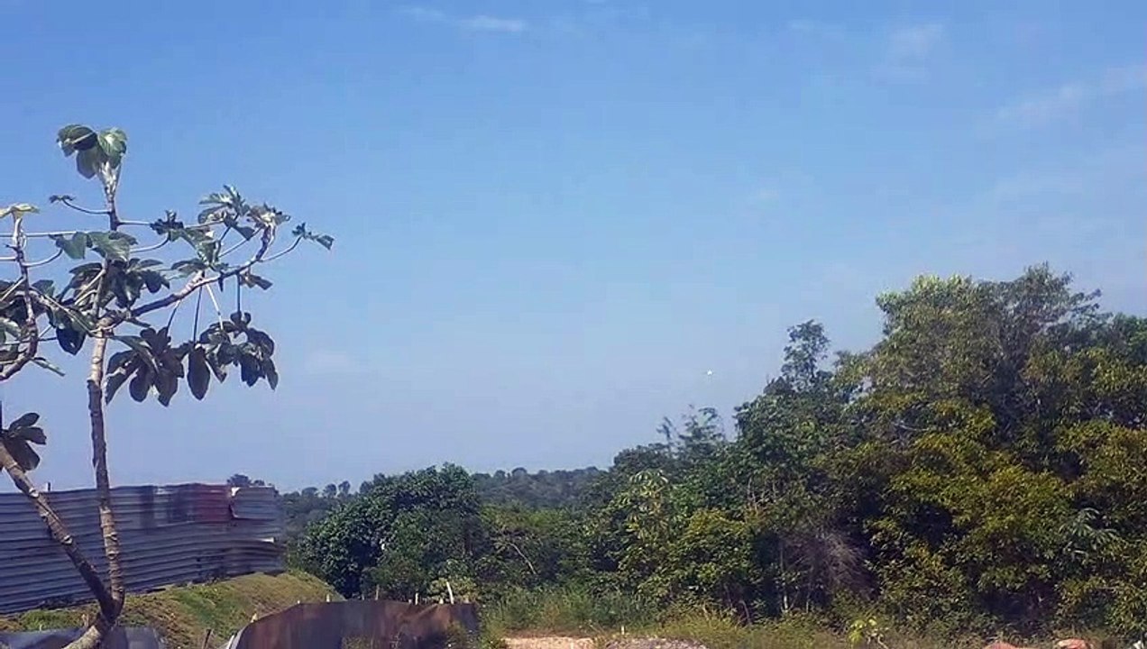 Airbus A321 PT-XPC na aproximação final antes de pousar em Manaus vindo de Guarulhos