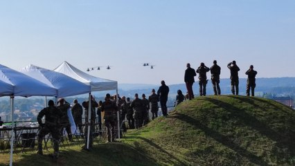 Royal Black Hawk - Des hélicoptères à la citadelle de Belfort