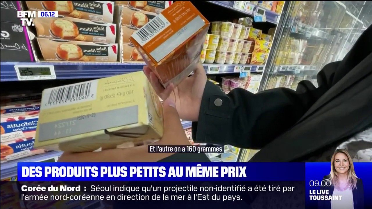 Plutôt que d'augmenter le prix, certains industriels réduisent la quantité de leurs produits