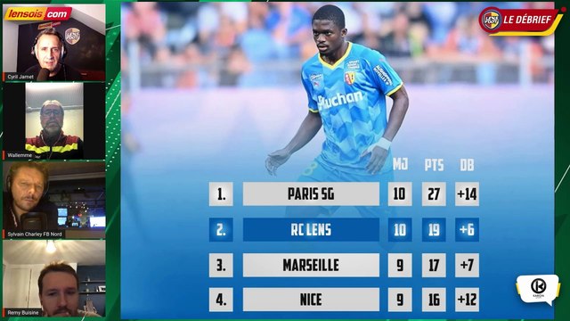 LENS FOOT LE DEBRIEF MONTPELLIER RC LENS