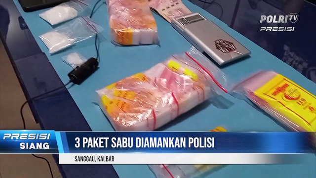 Satres Narkoba Polres Sanggau Kembali Amankan Terduga Pelaku Tindak Pidana Narkotika