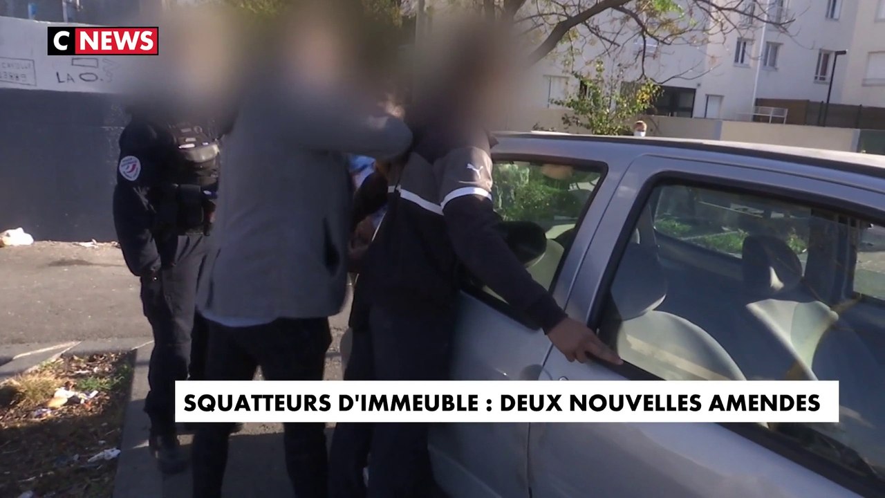 Squatteurs d'immeuble : deux nouvelles amendes