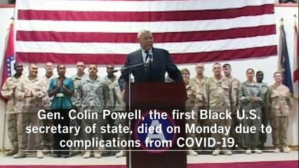 Colin Powell dies of COVID-19 complications at 84