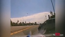 Trafikte tartıştığı kişiye balta fırlattı