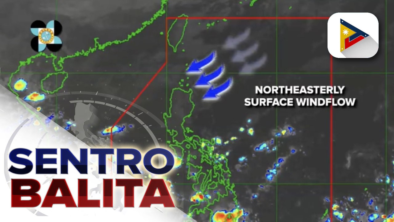 PTV INFO WEATHER: Northeasterly surface windflow, umiiral sa extreme northern Luzon