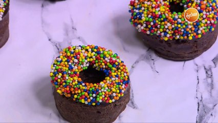 دوناتس سريع بالشوكولاتة | غادة التلي