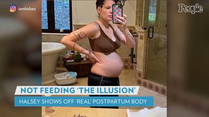 Halsey Showcases 'Real' Postpartum Body After SNL Compliments: 'Do Not Want to Feed the Illusion'