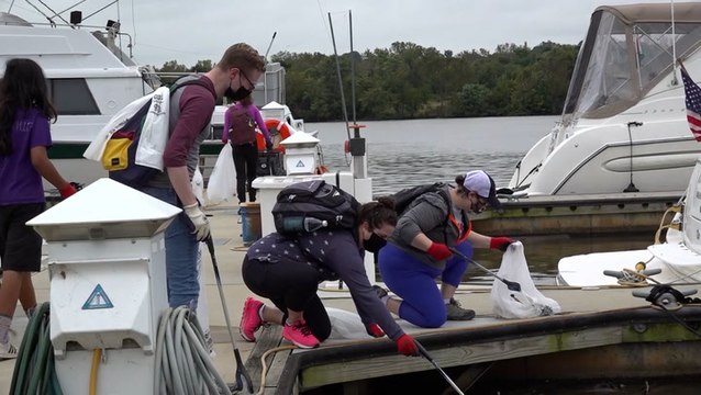 Volunteers recognize Indigenous Peoples’ Day through Anacostia River clean-up