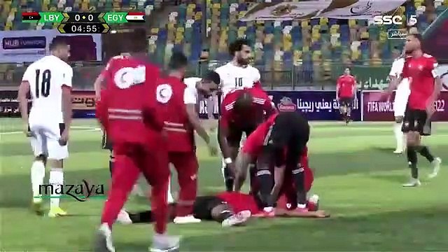 ملخص مباراة ليبيا 0-3 مصر بتاريخ 2021-10-12 تصفيات كأس العالم: أفريقيا
