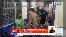 Lalaking nanaksak ng kanyang kumpare sa Tondo, Manila, isinuko ng kamag-anak | UB