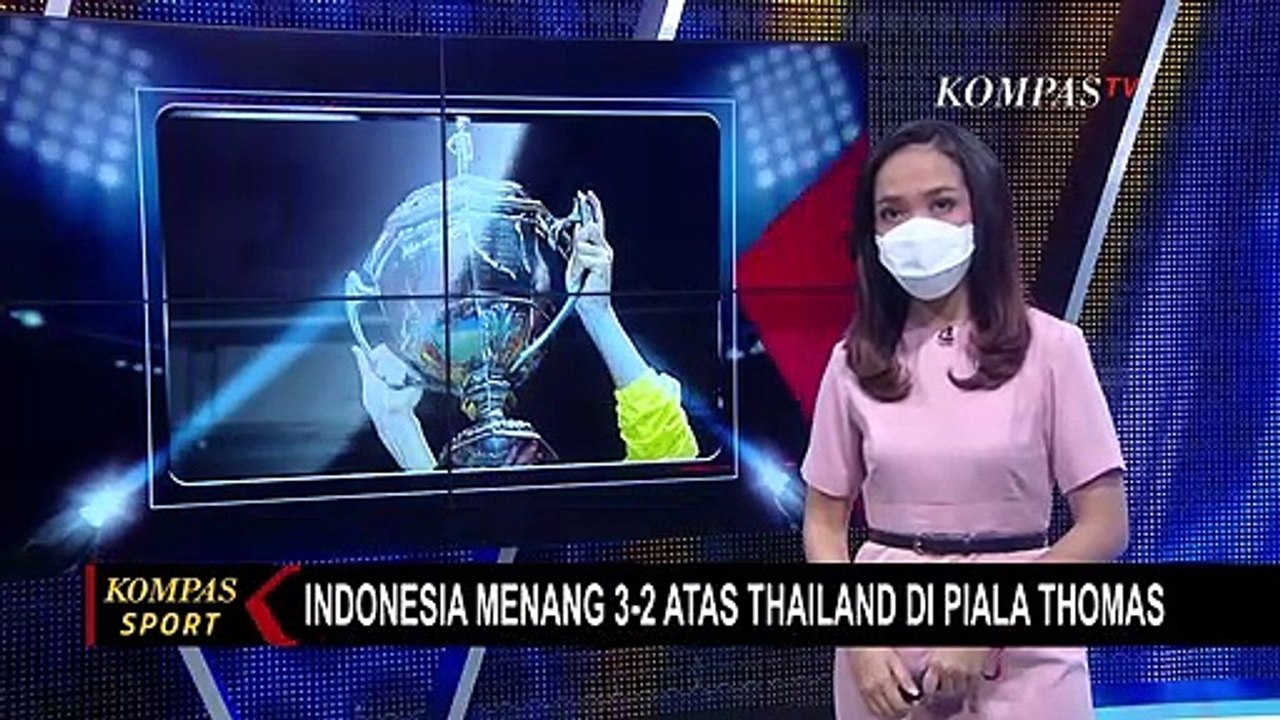 Hasil Piala Thomas, Anthony Ginting Telan Kekalahan 0-1 dari Kantaphon