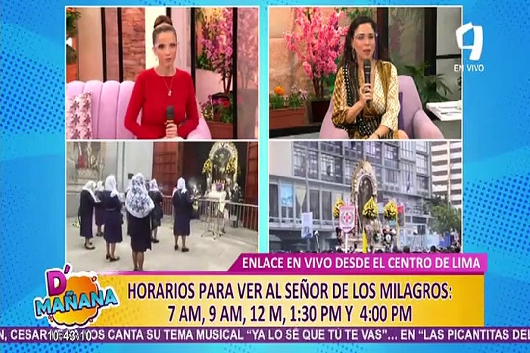 Señor de los Milagros: fieles hacen colas para ingresar a iglesia de Las Nazarenas