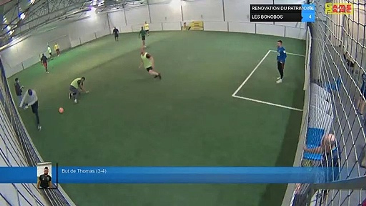 But de Thomas (3-4) - RENOVATION DU PATRIMOINE Vs LES BONOBOS - 11/10/21 20:00 - LIGUE 1