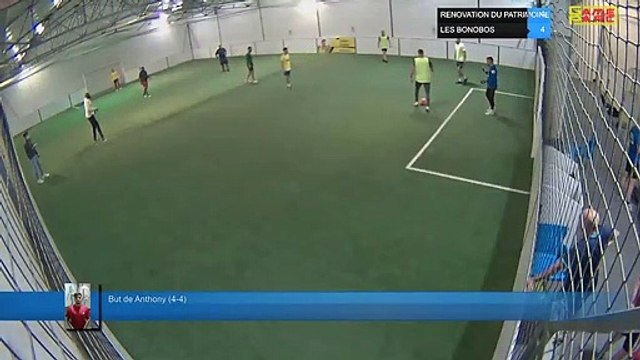 But de Anthony (4-4) - RENOVATION DU PATRIMOINE Vs LES BONOBOS - 11/10/21 20:00 - LIGUE 1