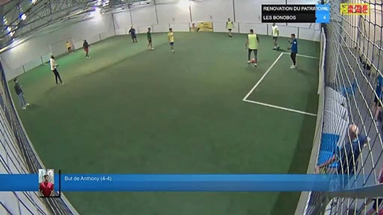 But de Anthony (4-4) - RENOVATION DU PATRIMOINE Vs LES BONOBOS - 11/10/21 20:00 - LIGUE 1