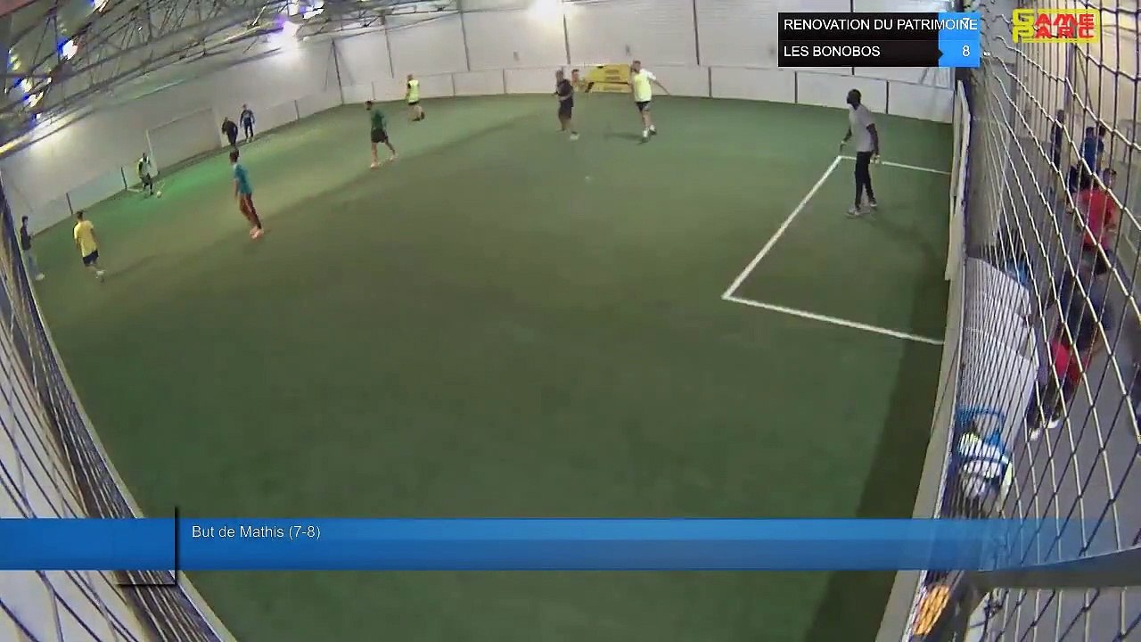 But de Mathis (7-8) - RENOVATION DU PATRIMOINE Vs LES BONOBOS - 11/10/21 20:00 - LIGUE 1