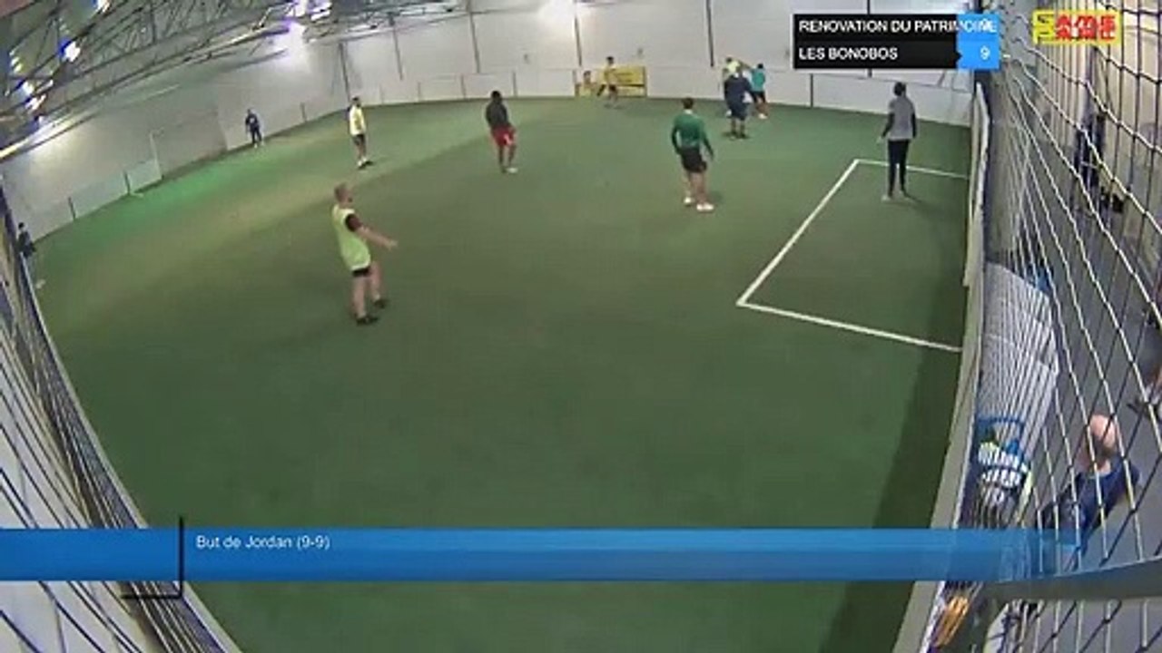 But de Jordan (9-9) - RENOVATION DU PATRIMOINE Vs LES BONOBOS - 11/10/21 20:00 - LIGUE 1