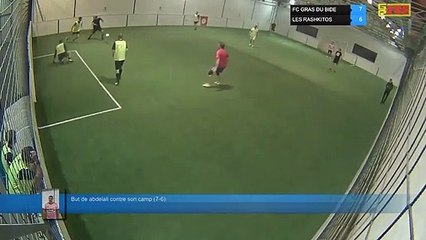 But de abdelali contre son camp (7-6) - FC GRAS DU BIDE Vs LES RASHKITOS - 11/10/21 21:00 - LIGUE 3
