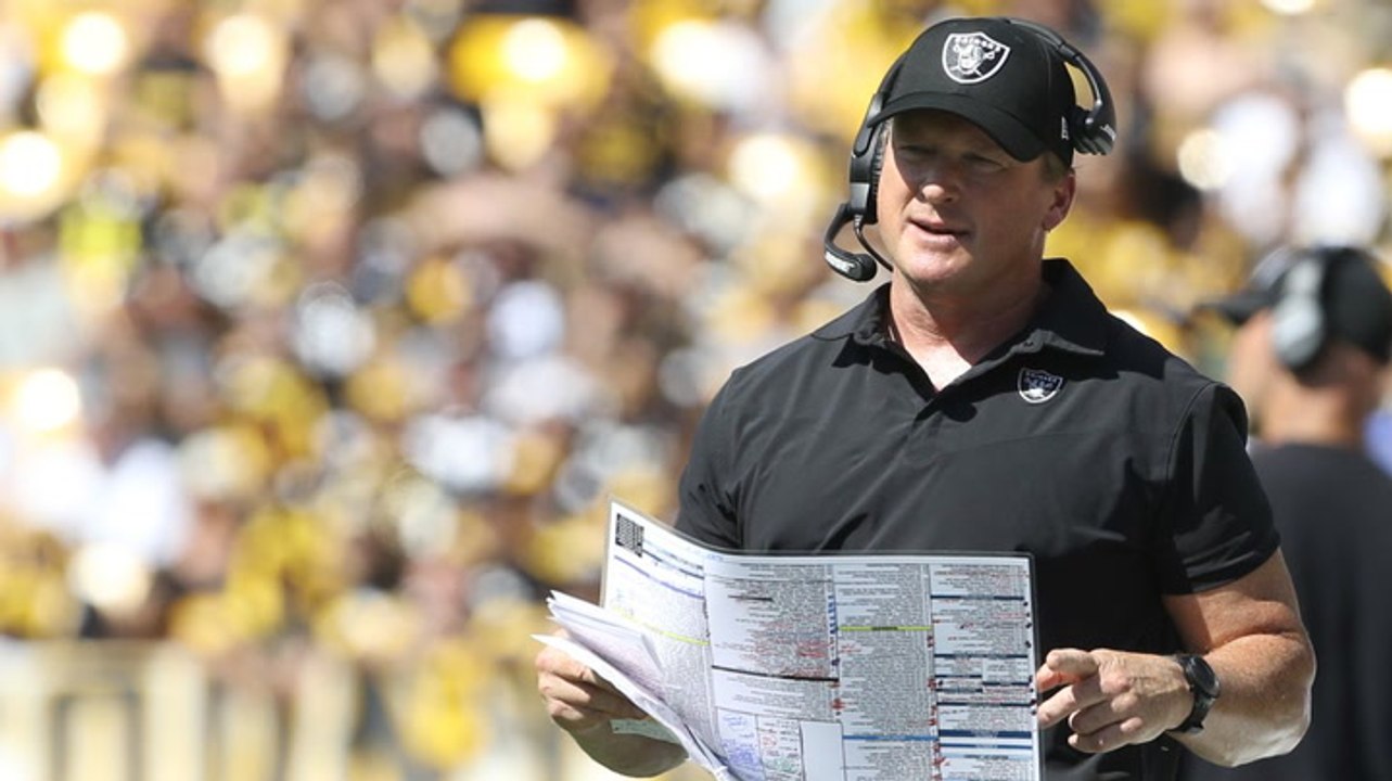 Jon Gruden Resigns as Raiders Head Coach