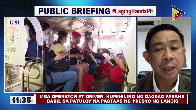 Mga operator at driver, humihiling ng dagdag-pasahe dahil sa patuloy na pagtaas ng presyo ng langis