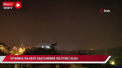 Download Video: İstanbul'da gece saatlerinde sis etkili oldu :15 Temmuz Şehitler Köprüsü sisten kayboldu