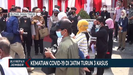 Download Video: Kematian Covid-19 di Jatim Turun, Sehari Pernah 3 Kasus