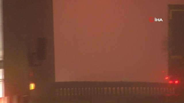 İstanbul güne sisle uyandı, sürücüler ilerlemekte güçlük çekti